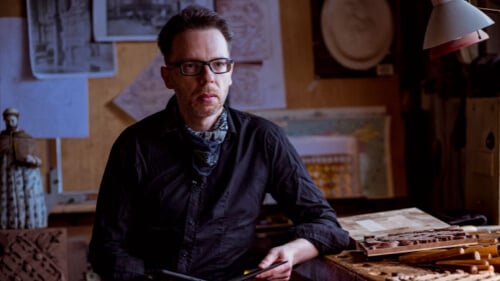 Angyal Tibor, a Szent István-terem tervezője mesélt a terem újjáépítéséről