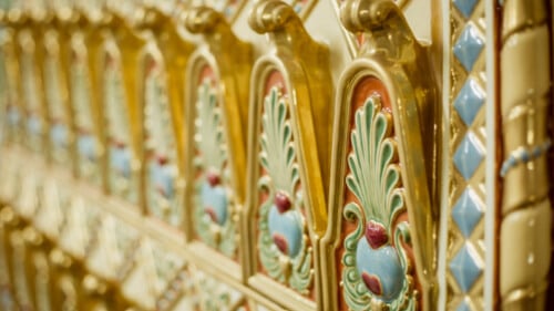 Az újjáépülő Szent István-terem az M5 Híradóban 01:34-től